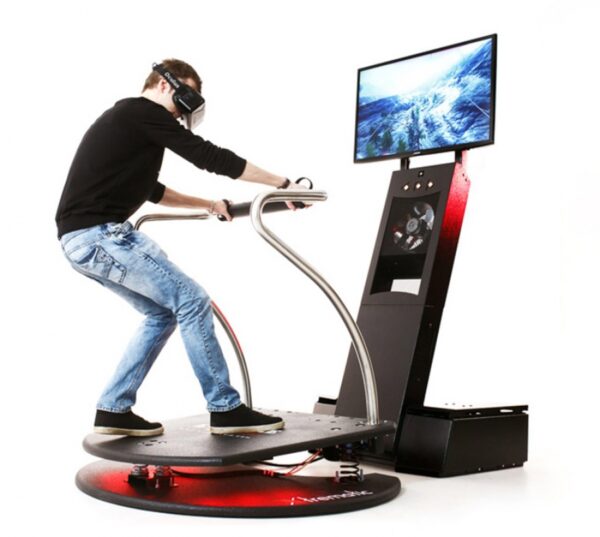 5D Virtual Reality Skisprung Simulator