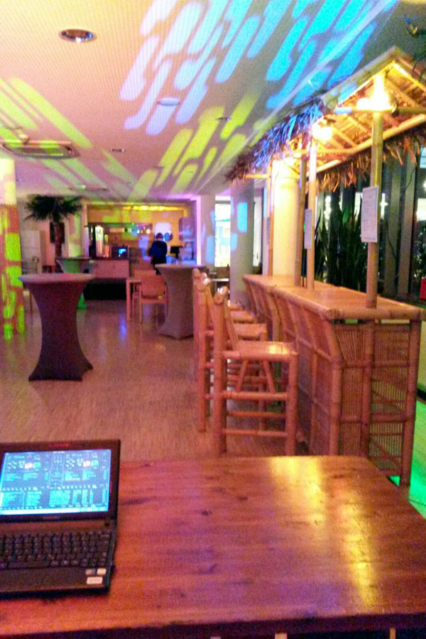 Bambus Bar für Events