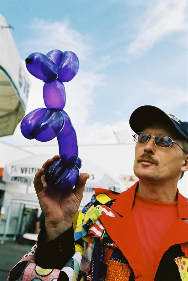 Luftballonmodellierer für Kinderfeste