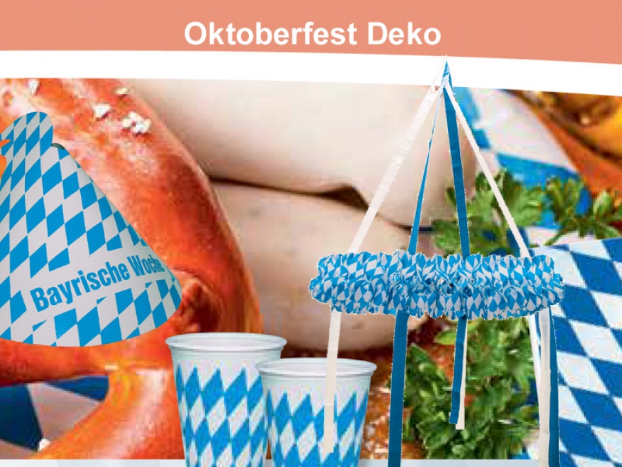 Oktoberfest Deko mieten