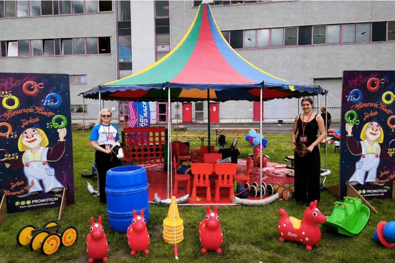 Spiele-Circus mit Zelt miete